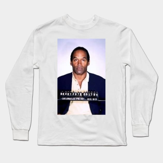 OJ Simpson Long Sleeve T-Shirt by PCH5150